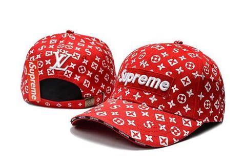 supreme lv cap red price|supreme hats for sale.